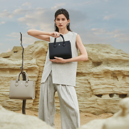 Rosewood Handheld bag
